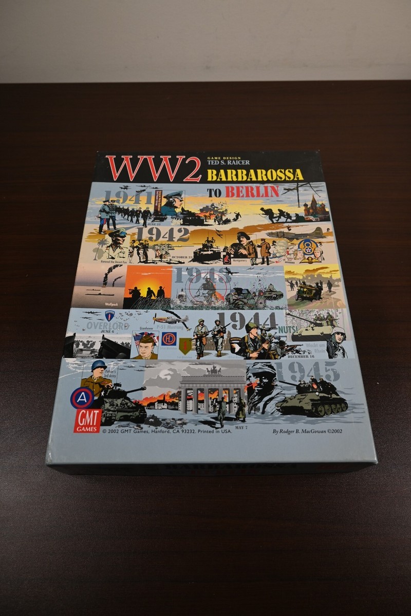 GMT GAMES WW2 ワールドウォーII：　バルバロッサ・トゥ・ベルリン WW2: Barbarossa to Berlin | Board Game | BoardGameGeek