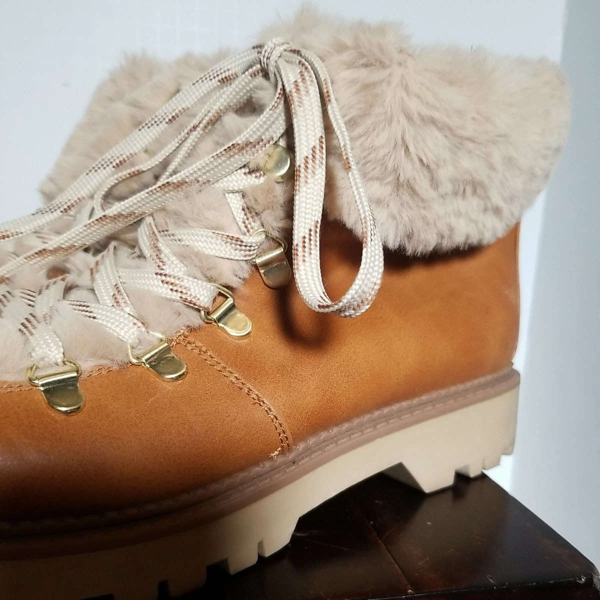 Circus by sam edelman top kilbourn faux fur hiking boots