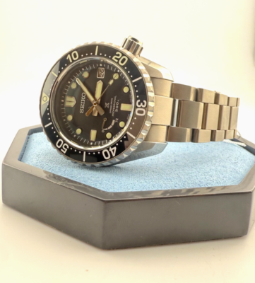 Seiko Luxe Prospex LX SNR029 Black Dial Titanium Auto Watch Brand