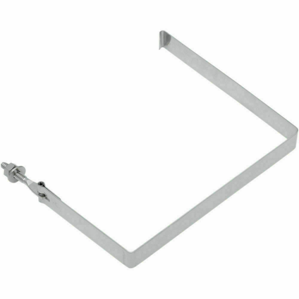 kiruakirua　0126 Stock Replacement Stainless Battery Strap for Harley FXE