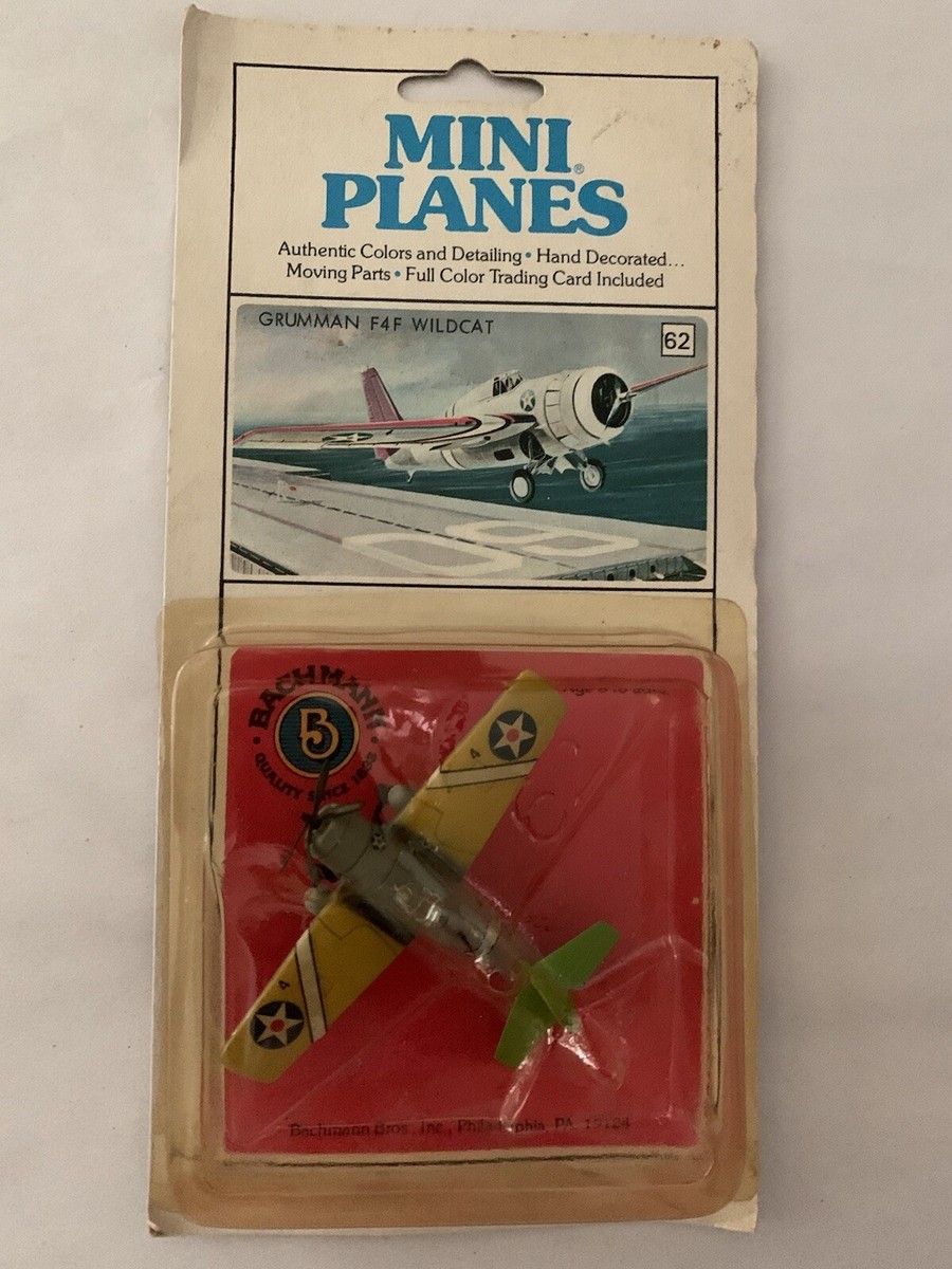 BACHMANN Mini-Planes #62 - Grumman F4F Wildcat Airplane | eBay