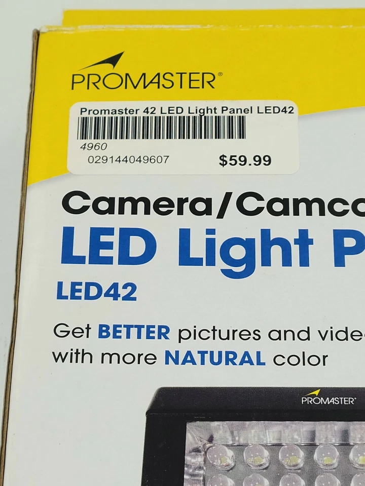 ProMaster LED42 LED Camera/Camcorder Light - Image 2 of 4