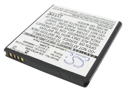 Li-ion Battery for HTC PI39110 Runnymede Sensation XL 3.8V 1400mAh - Image 1 of 4