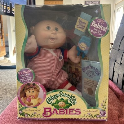 Vintage 1989 Cabbage Patch Kids  messy face baby.