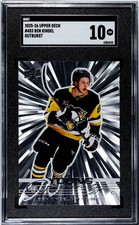 2025-26 Series 2 - Ben Kindel Young Guns Silver OUTBURST Pittsburgh Penguins