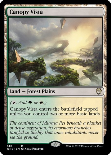 Canopy Vista #148 - Commander: Phyrexia: All Will Be One