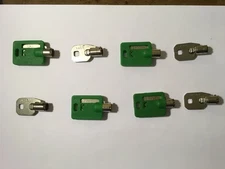 8 Different  Ace Chicago Lock Co Vending Machine Key Tubular Barrel Keys LOT #4