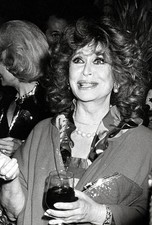 Aileen Mehle at Fete de Famille II AIDS Benefit at Mortimer's Rest- Old Photo