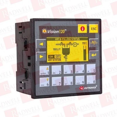 UNITRONICS V120-22-R2C-SN / V12022R2CSN (NEW IN BOX)