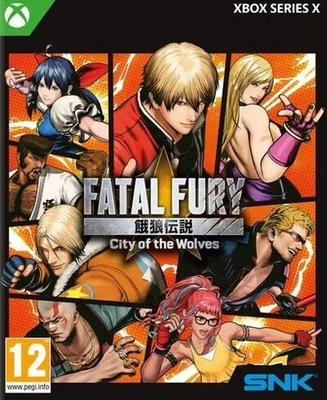 Fatal Fury City of the Wolves Microsoft XBox Series X Video Game Genuine UK Mint