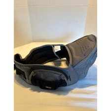 HKAI Ergonomic Baby Hip Seat Carrier Gray Adjustable Waist Belt with Storage