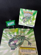 Pokémon Smaragd NOE GBA Mit Anleitung VIP Inlay Code Unbenutzt Sehr Gut