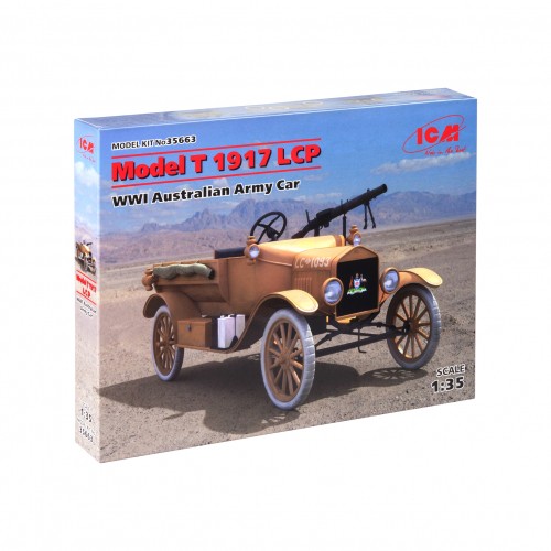 ICM - Model T 1917 LCP - WWI Australian Army Car - 1:35 - 95 Teile-image