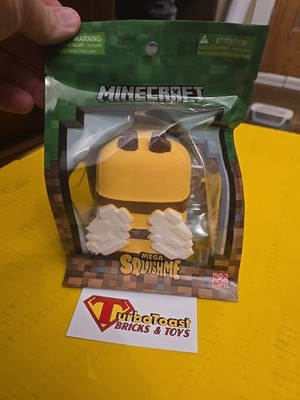 Minecraft BUMBLE BEE Mega SquishMe 6  Super Soft Toy Figure NEW Mojang SEALED
