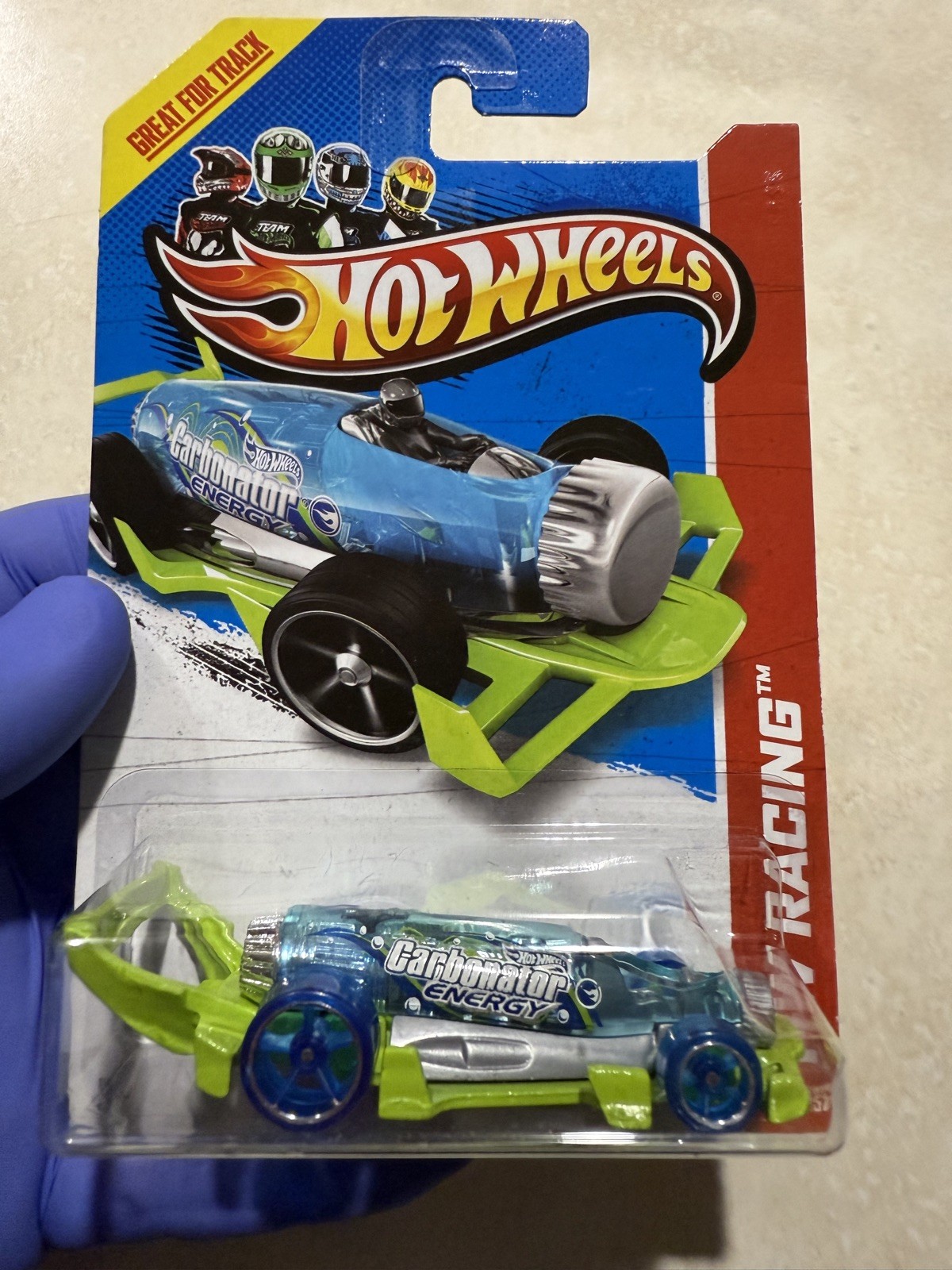 2013 Hot Wheels Treasure Hunts Carbonator HW Racing Limited Edition #136 Of 250