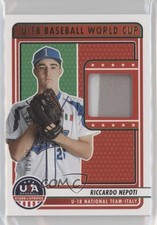 2023 Panini USA Baseball Stars & Stripes Prime 1/10 Riccardo Nepoti #U18-RN y0i