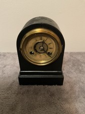 Antique Terry Clock Company Iron Front Shelf Clock  Mantle Clock C 1868-69