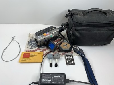 Sony CCD-TRV49E Video 8 Hi8 Handycam Camcorder PAL + Battery + Charger & Manual!