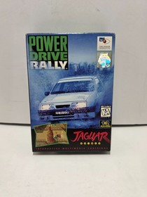 Power Drive Rally Atari Jaguar Complete in Box CIB