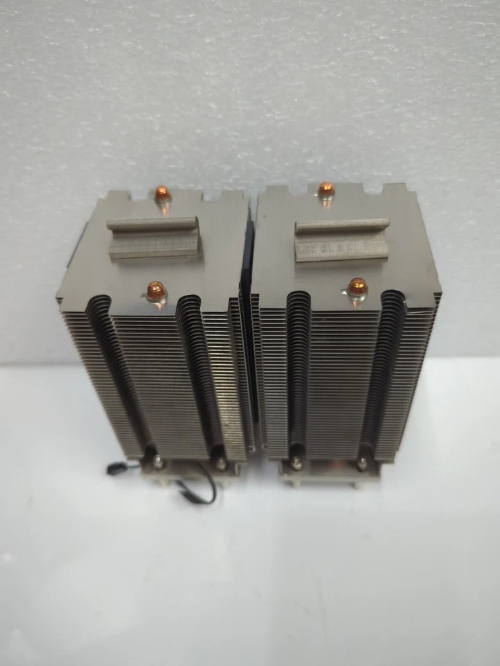 2x Original Apple 593-0601 Mac Pro A1186 CPU Heatsink Fan Cooler - - Image 2 of 4
