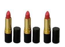 Pack 3 Revlon Super Lustrous Lipstick 016 Paradise Pink SEALED