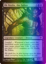 MTG Magic the Gathering Ob Nixilis, the Fallen 107/280 Zendikar LP FOIL