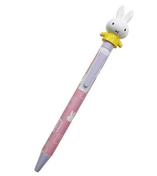 Dick Bruna Miffy Ballpoint Pen Black With Action Toy Eab147 45107
