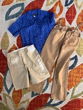 Lot Boys 10/12 Outfit Set Children s Place Shirt Cat And jacket Pants And Shorts