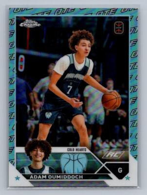 Adam Oumiddoch 2023-24 Topps Chrome Overtime Elite OTE Refractors 
