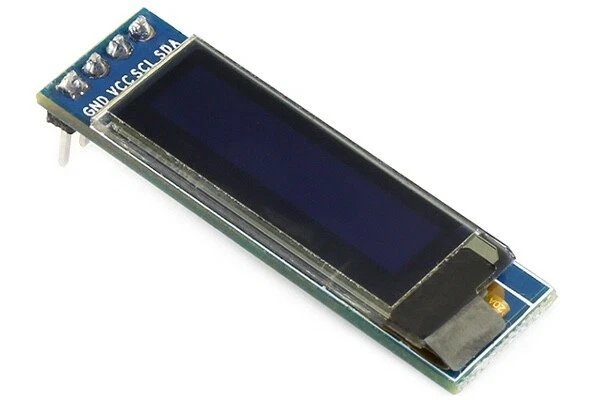 Módulo Pantalla Display OLED 0.91” azul 128X32 LCD LED, Arduino, Raspberry PI - Imagen 2 de 4