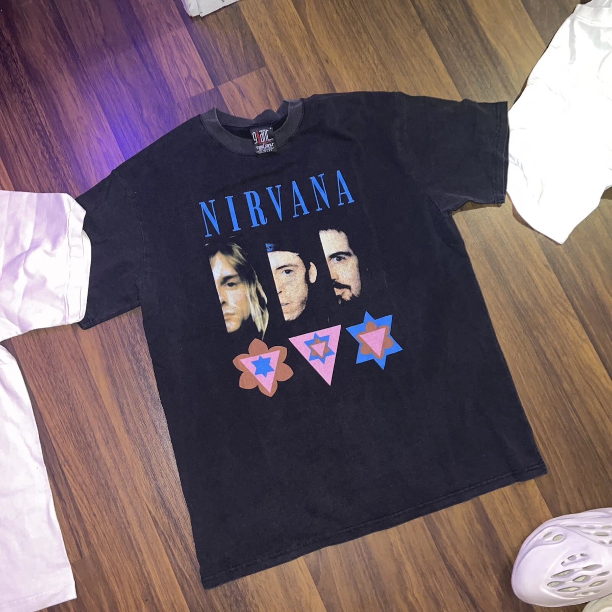 Nirvana Vintage T-shirt 90's Size Large | eBay
