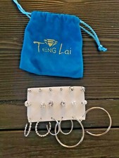 9 Pairs Assorted Multiple Stud Earrings Set for Women Teens Girls, Elegant Earr