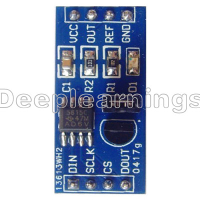 1Pcs TLC5615 10-bit Serial Interface DAC Module Digital to Analog Module
