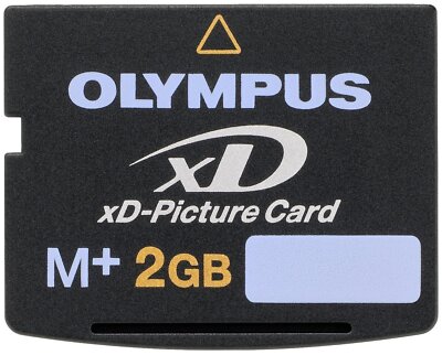 2GB Olympus xD Picture Card Flash Memory Compact Durable Reusable Removable