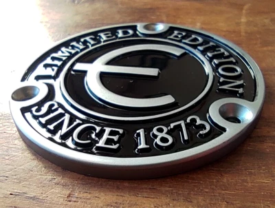 CACHE Les Paul back plate EPIPHONE BLACK / CHROME / rear cover Les Paul VINTAGE