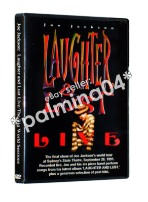 Joe Jackson Laughter & Lust (1992) and The Big World Sessions (1987) DVD MOD