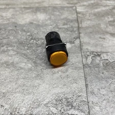 Omron M16-0 LED Indicator Light / Lamp, Amber Lens, New