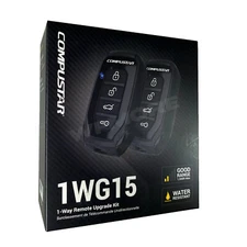 Compustar Prime RF-1WG15-AP 1-Way 1500-FT Remote Upgrade Kit - New Design Case