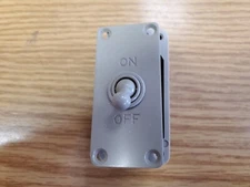 Vintage Military Surplus Toggle Switch  ON/OFF  SPDT