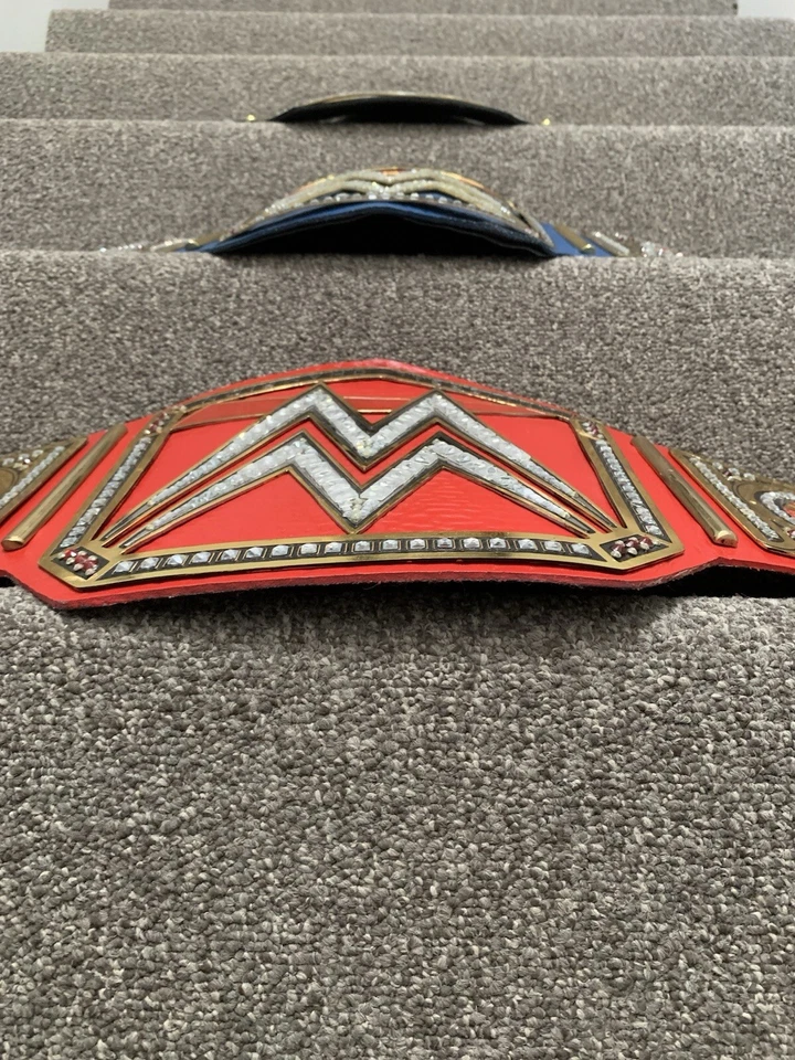 1-Campeón Mundial Peso Pesado 2-Campeón Universal Peso Pesado, TODOS LOS 3 Cinturones. Foto 4 de 4