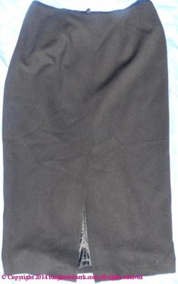 Jupe Talbots Taille 10 En Laine Doublée - Noire, Occasion Excellent état, Style Classique