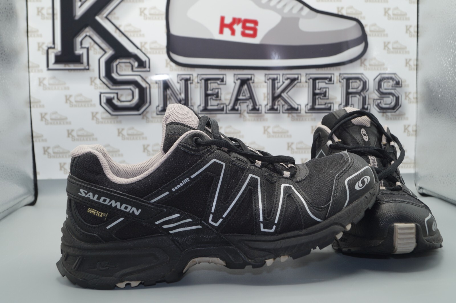 Salomon Caliber Gore Tex EU 42 US 9 5 nero 307984 escursionismo escursionismo tuttofare