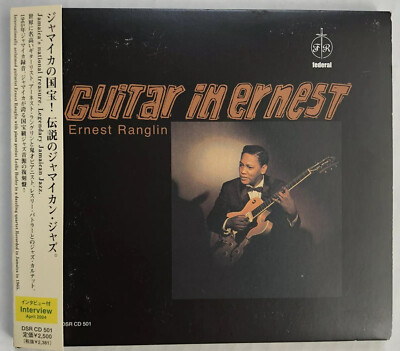 洋楽 Ernest Ranglin CD ERNEST RANGLIN Guitar In Ernest CD 2004 Dub Store Japan Obi