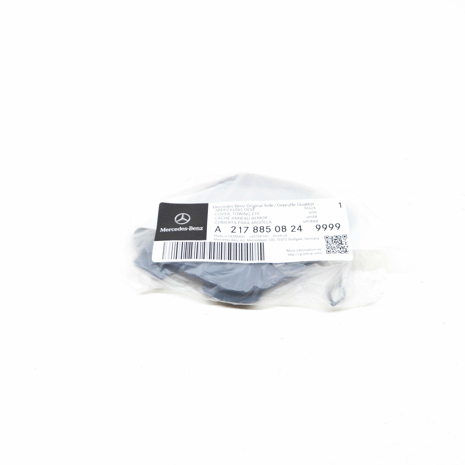NEW MERCEDES-BENZ S C217 FRONT BUMPER TOWING EYE COVER 