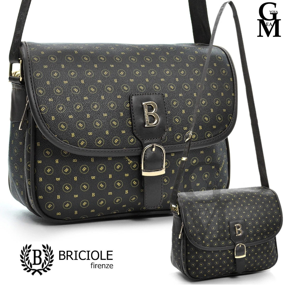 Borsa originale Briciole tracolla messenger donna fantasia vintage