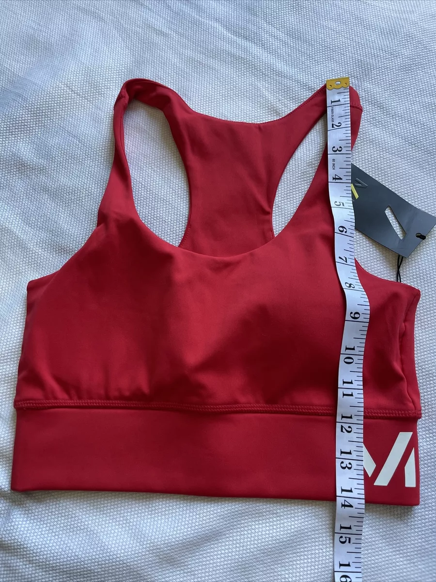 MP Women's Training Sports Bra - Bright Red Size Small