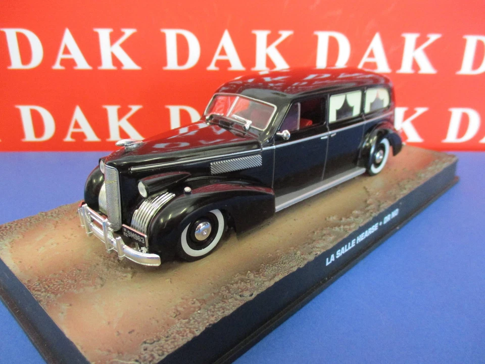 Die cast 1/43 Modellino Auto 007 James Bond La Salle Hearse Carro Funebre DR NO - Immagine 2 di 4