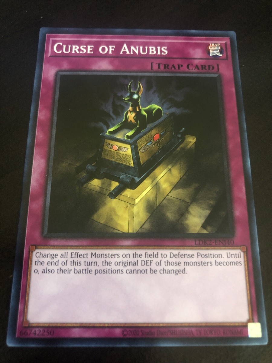 LDK2-ENJ40 Curse of Anubis UNL 2024 Edition Mint YuGiOh Card | eBay