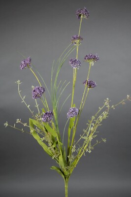 Wiesenblumengrasbusch 62cm lila FT Kunstpflanzen knstliche Pflanzen  Wiesenblume | eBay.de