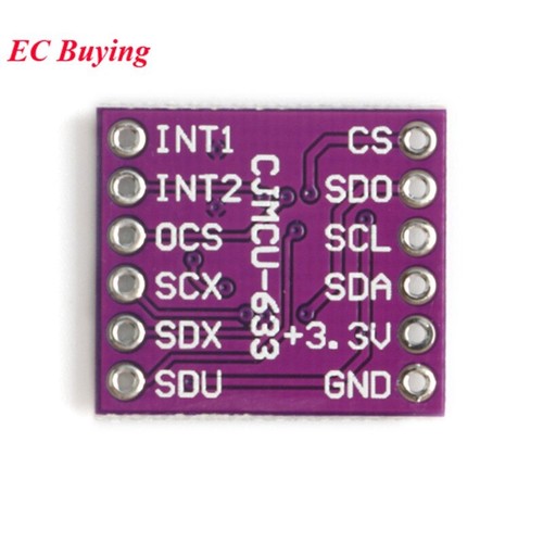 CJMCU-633 LSM6DSO 6DOF Sensor Module 3D Accelerometer SPI I2C Serial Interface - Picture 4 of 6